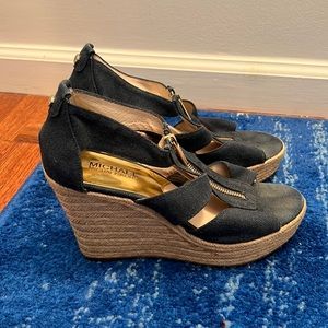 Michael Kors Berkley Wedge Sandals